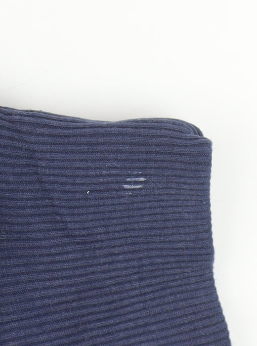 Umbro Womens Navy Blue Pullover Sweatshirt L Logo Cotton Blend
