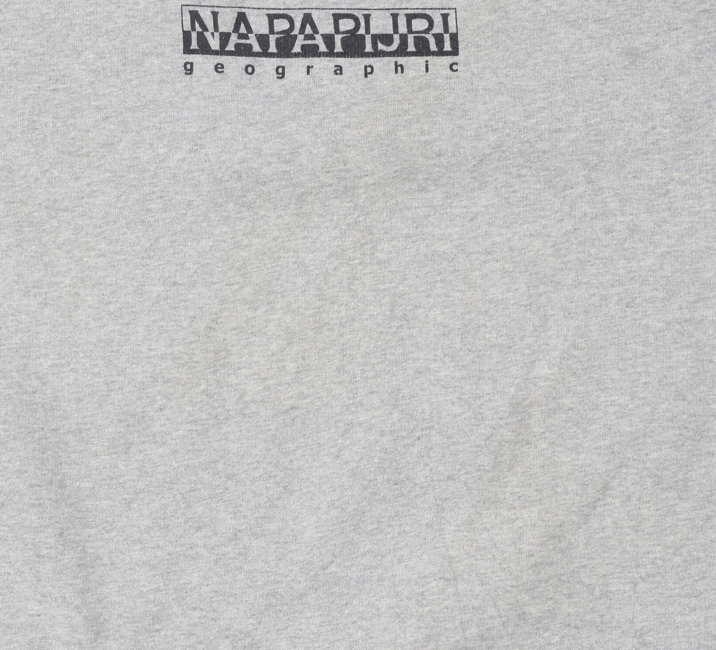 Napapijri Men's Grey XL Pullover Logo Sweatshirt
