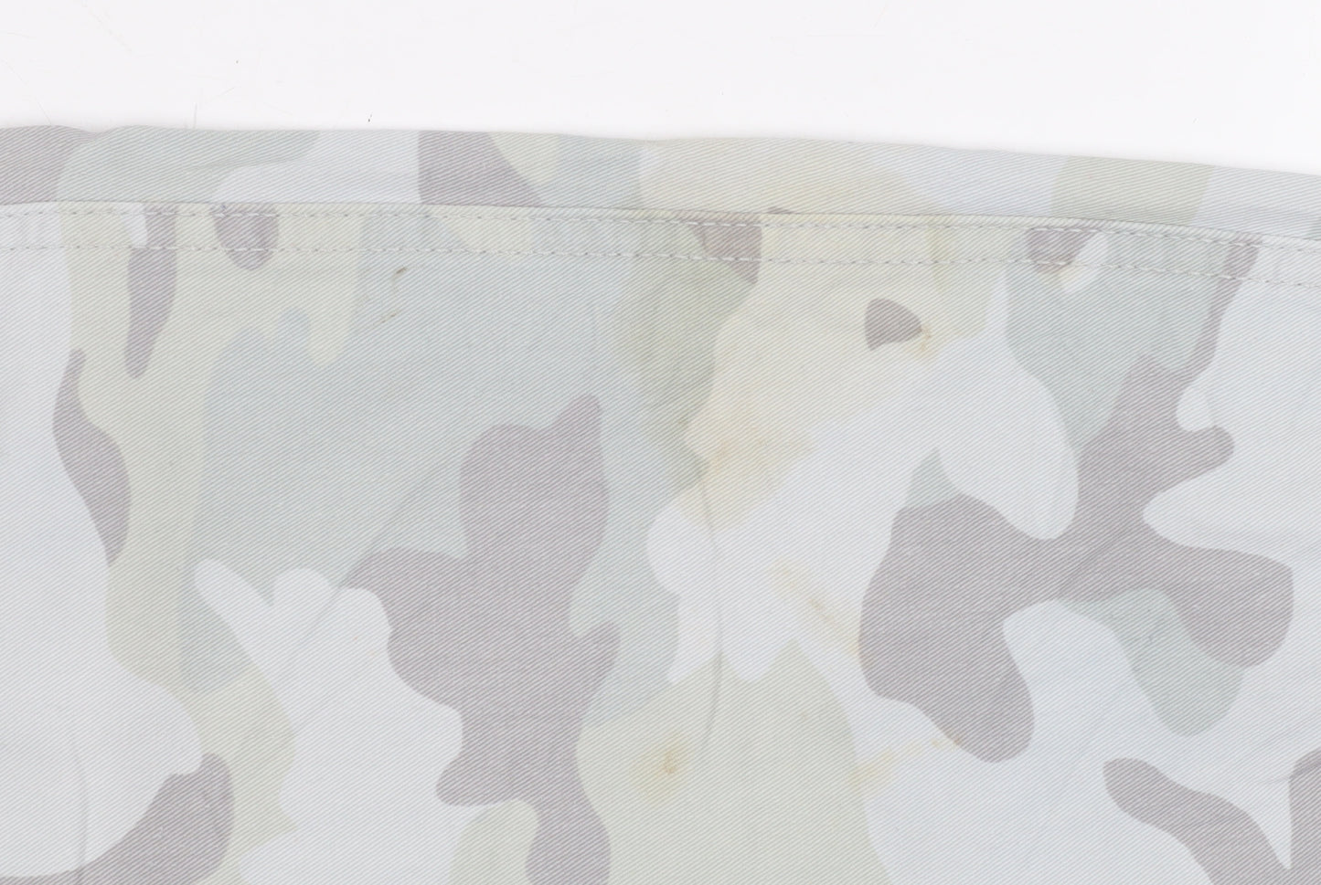 Bershka Women's Grey Camouflage Cargo Trousers Size 6