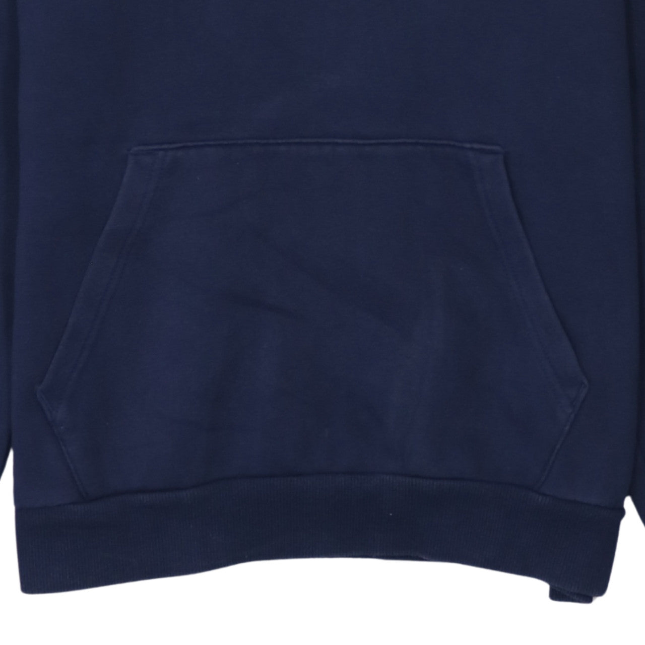 Puma Men's Blue Pullover Hoodie M Logo Fleece Sportswear