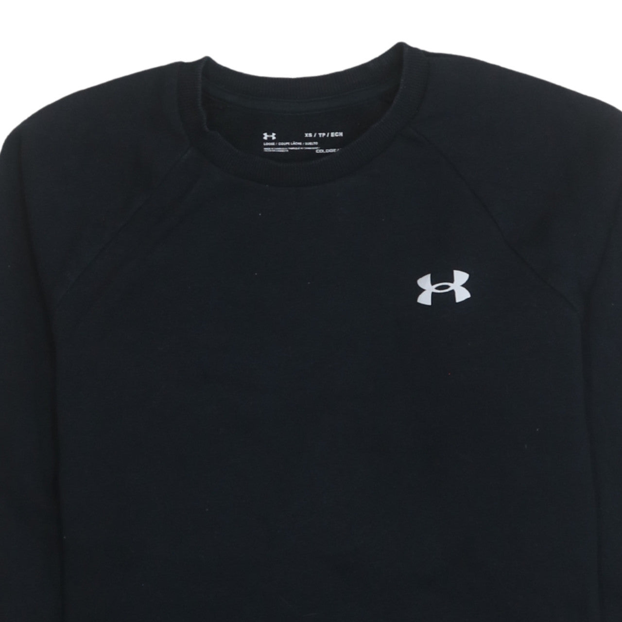 Under Armour Men's Black XS Pullover Crew Neck Sweatshirt