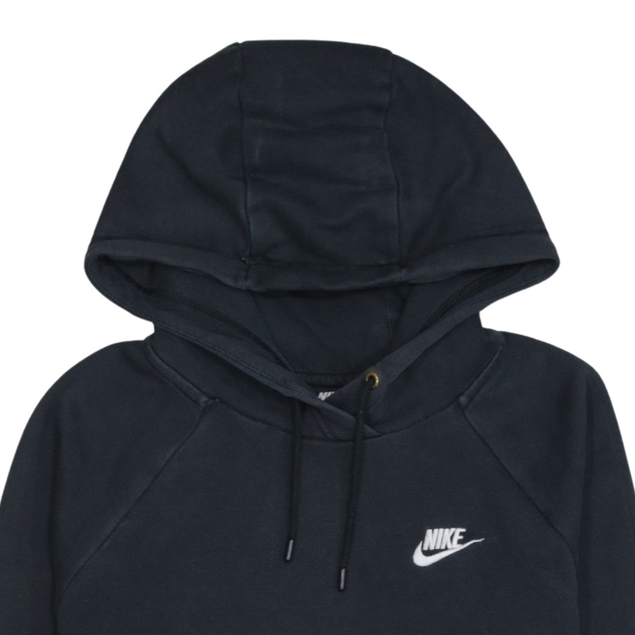 Nike Men's Black Pullover Hoodie Medium Sports Style