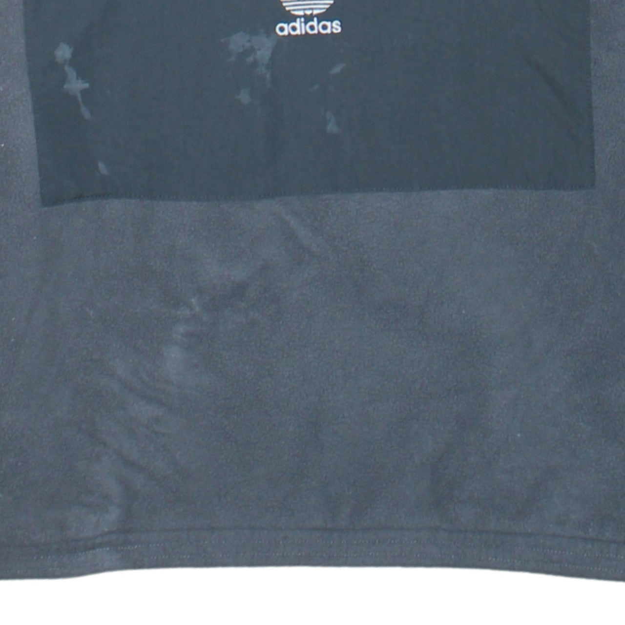 Adidas Mens Grey XS Pullover Fleece 1/2 Zip Hoodie