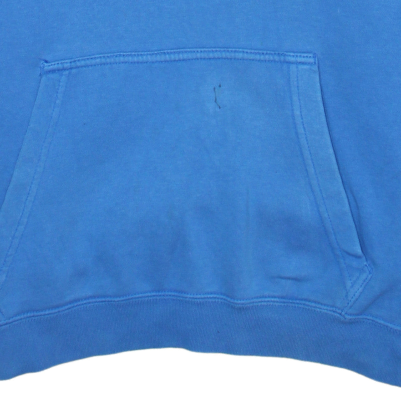 Nike Men Blue Pullover Hoodie Small Fleece Logo Sportswear