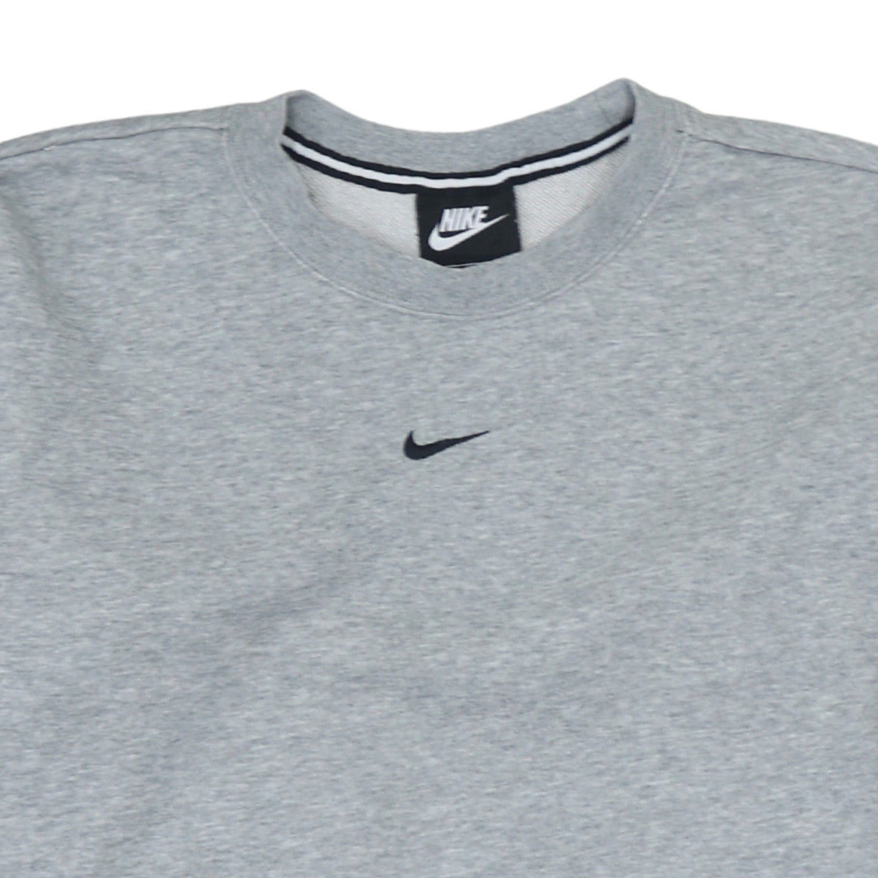 Nike Men's Grey XS Pullover Sweatshirt Crew Neck Logo Sportswear