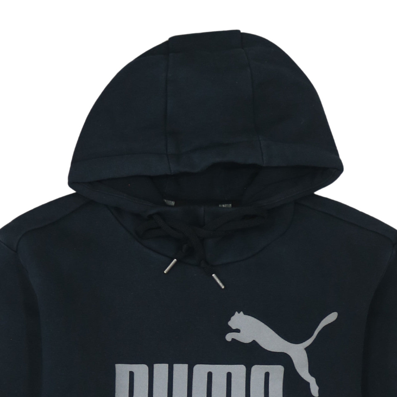 Puma Men's Black Regular Fit Pullover Hoodie Size S