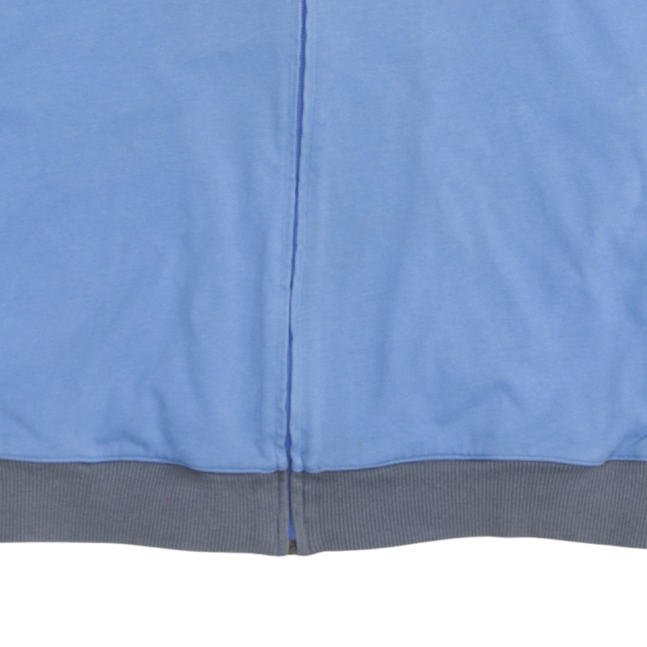 Nike Men Blue XL Track Jacket Full Zip Cotton Blend