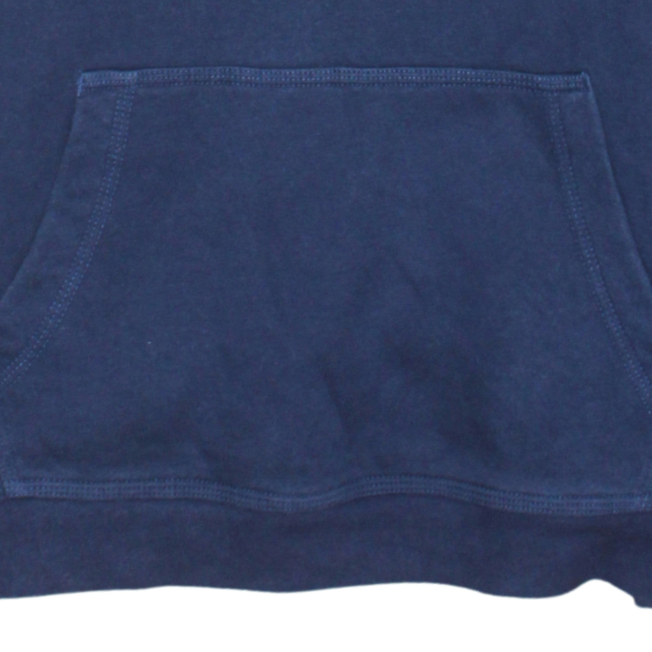 Nike Boys Navy Blue Pullover Hoodie L 13-14 Years Cotton Blend