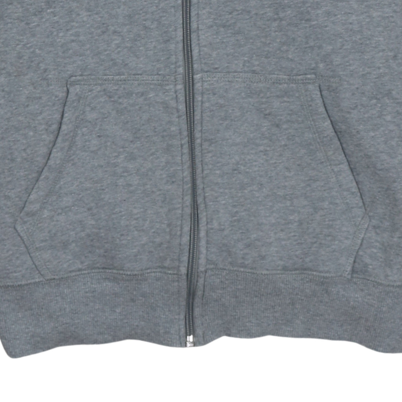 Nike Boys Grey Full Zip Hoodie XL 13-15 Years Hooded Sweatshirt