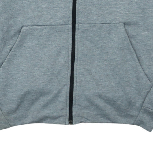 Nike Men's Grey Full Zip Dri-Fit Hoodie Size S