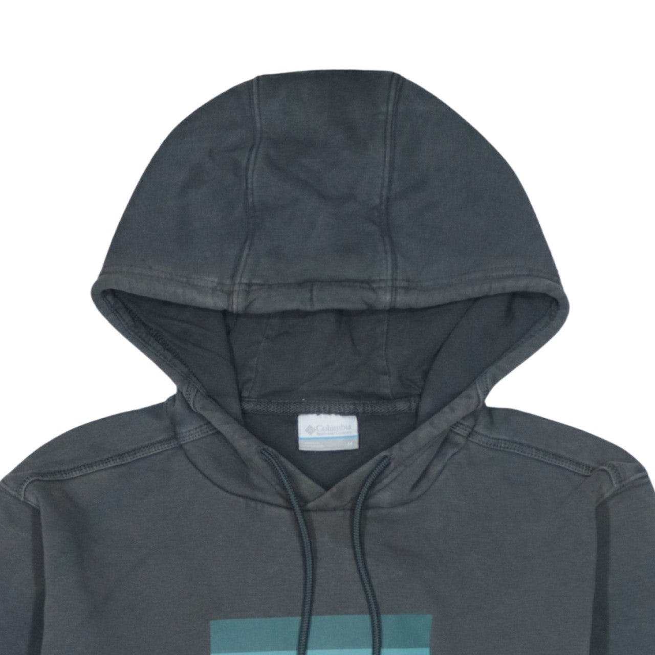 Columbia Men’s Grey Pullover Hoodie M Outdoor Fleece Sweatshirt
