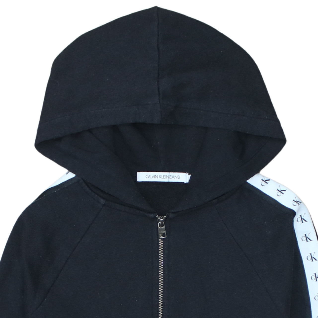 Calvin Klein Jeans Men's Black Full Zip Hoodie Size S
