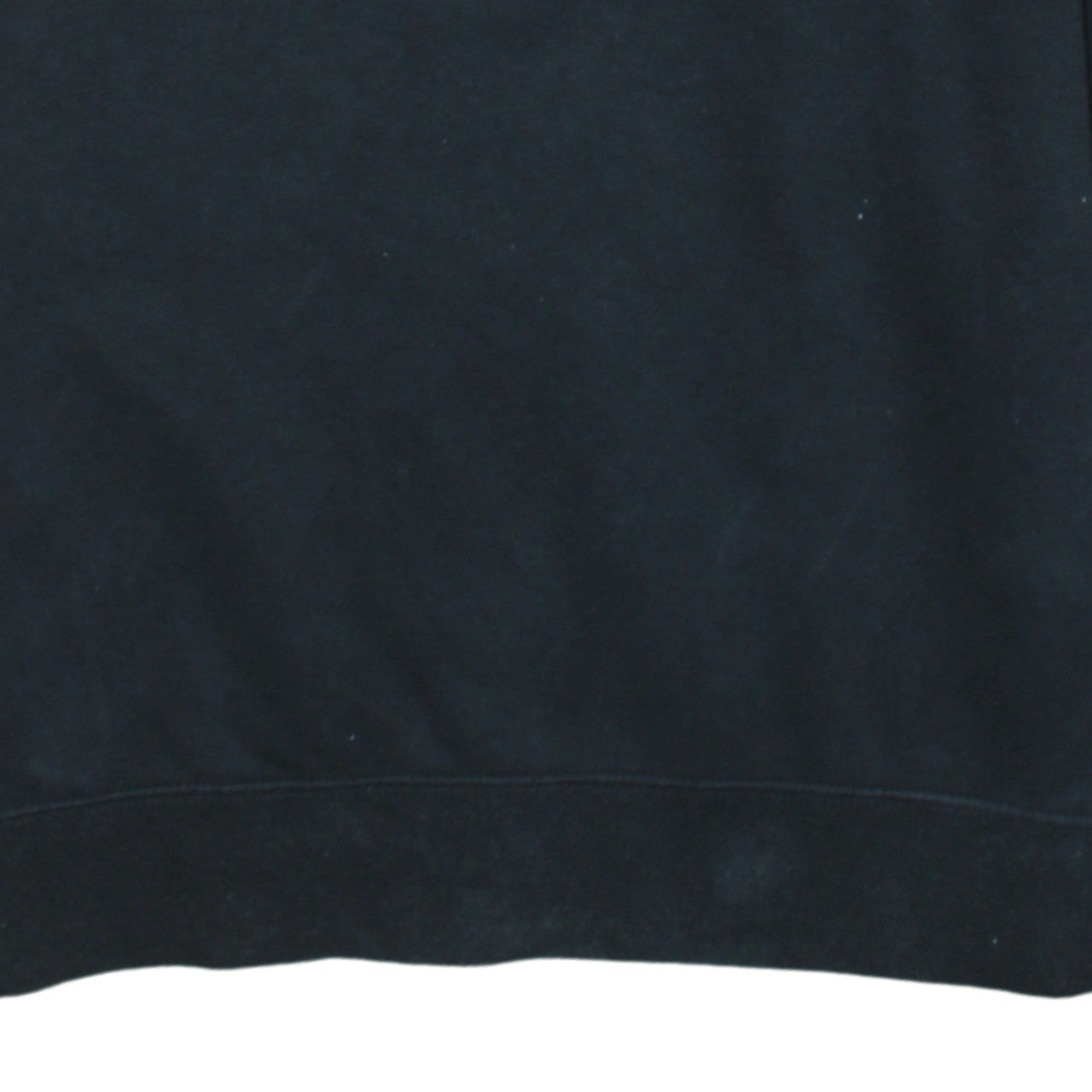 Nike Men's Black Medium Crew Neck Graphic Pullover Sweatshirt