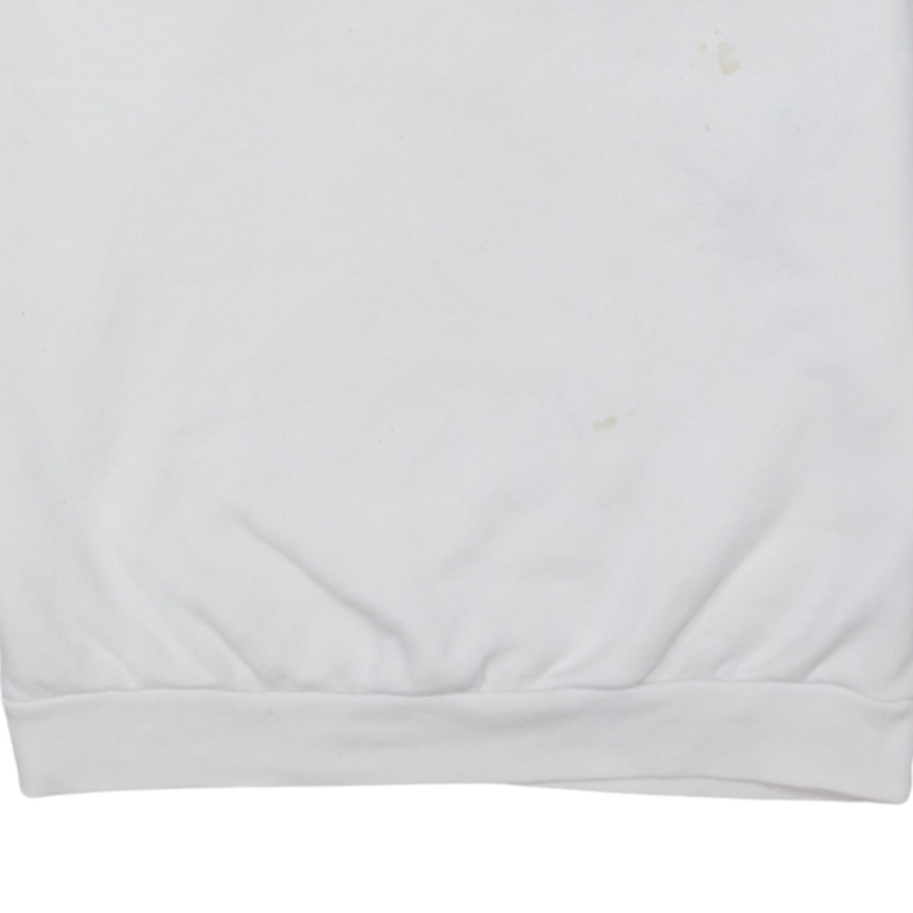 Adidas Womens White Crew Neck Pullover Sweatshirt Size 14