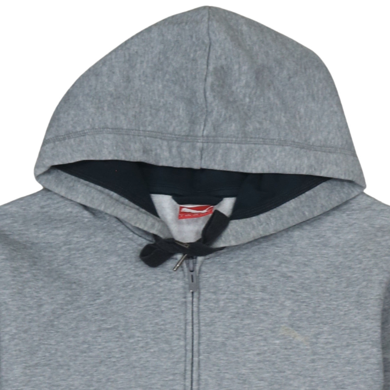 Puma Mens Grey Full Zip Hoodie L Hooded Sweatshirt