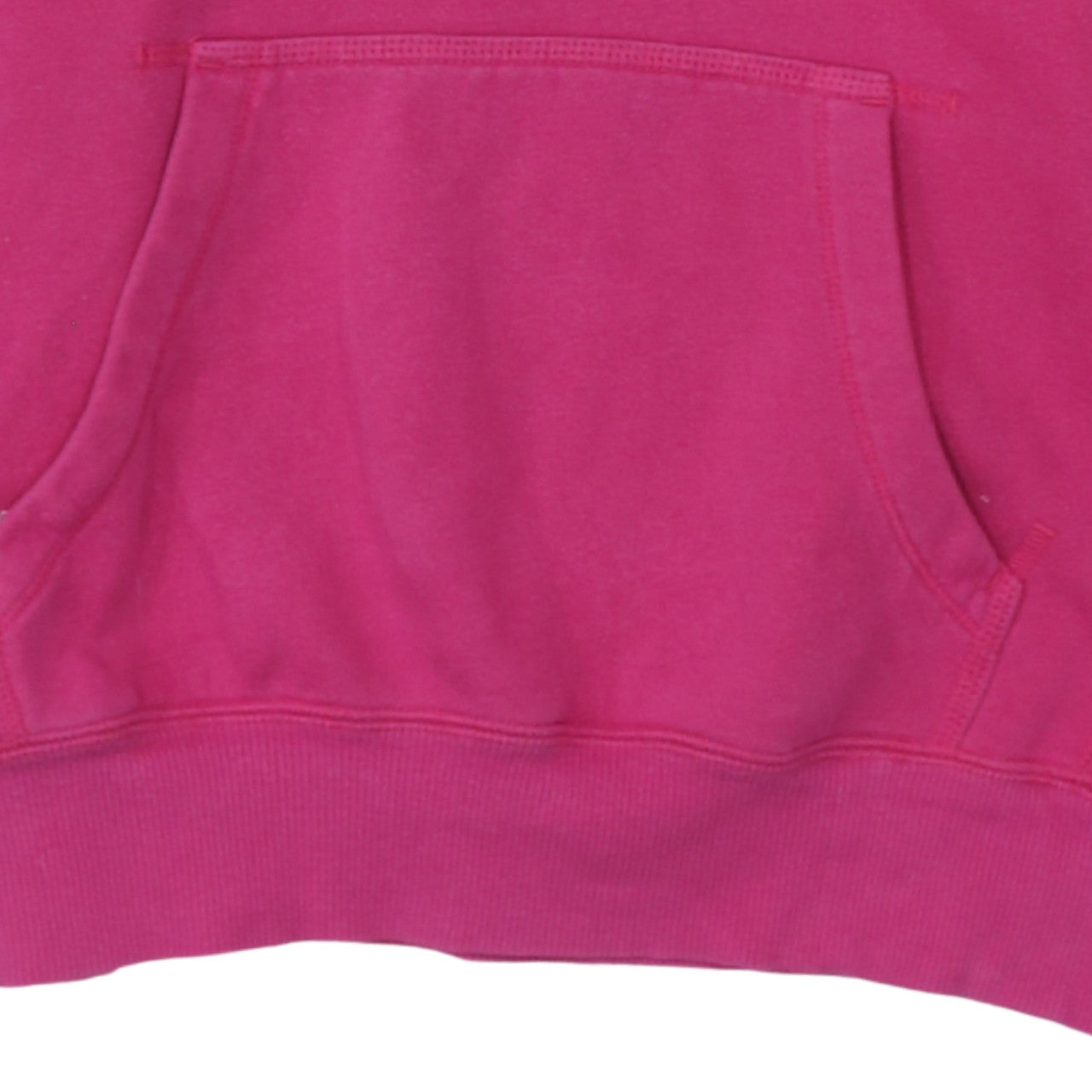 Nike Womens Pink Pullover Hoodie Size M Cotton Blend Casual Sweatshirt