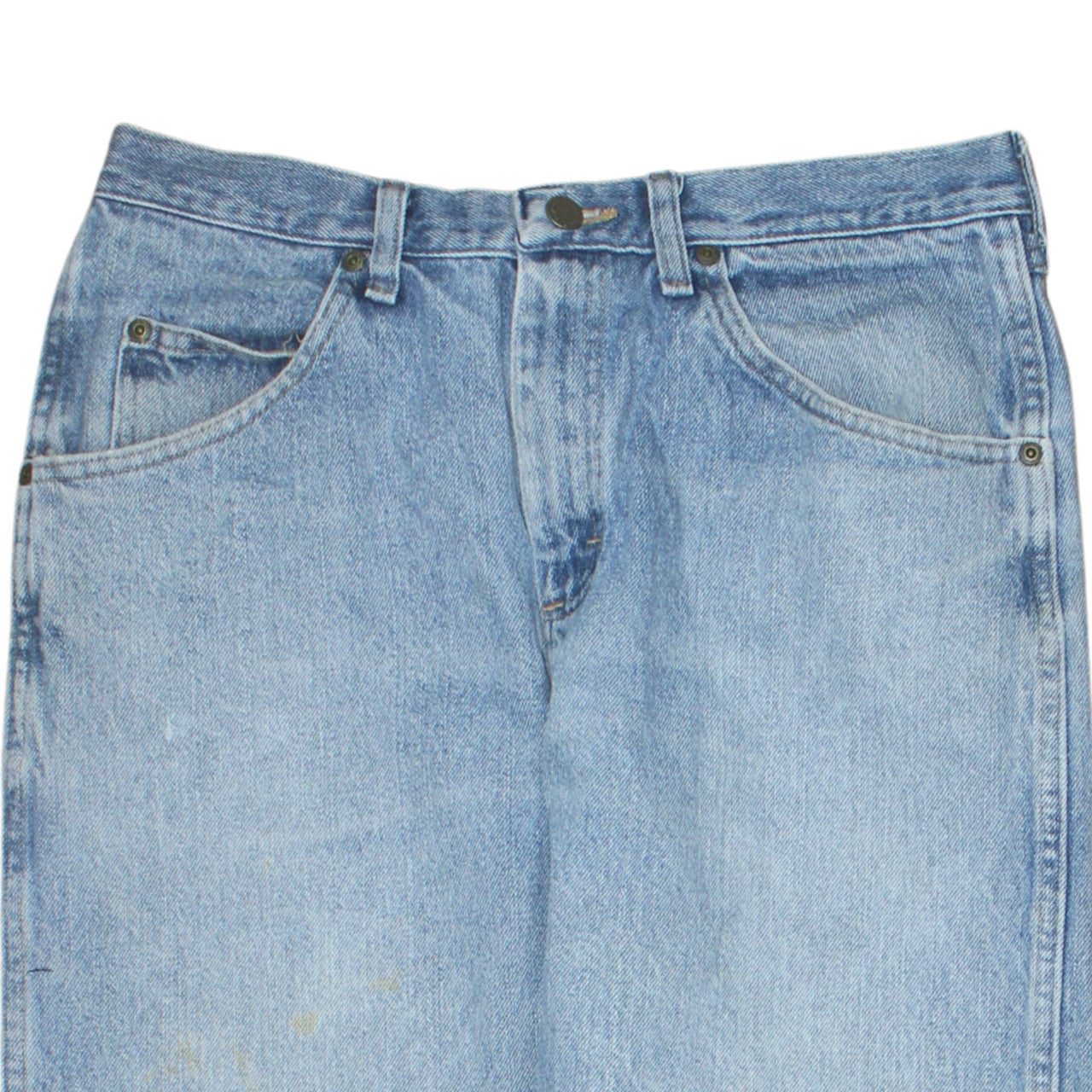 Wrangler Men's Blue Regular Fit Straight Leg 33x30 Denim Jeans