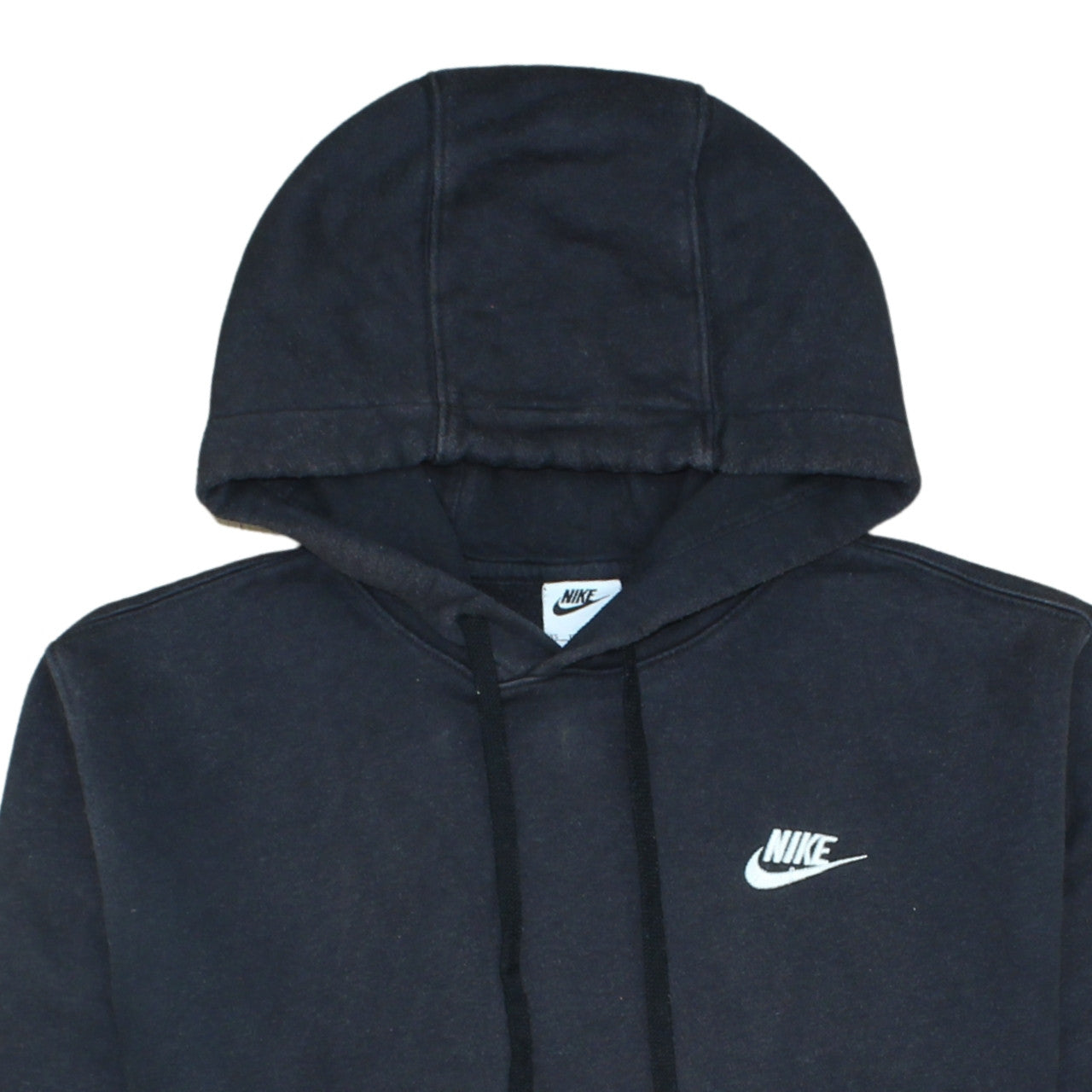 Nike Mens Black XS Pullover Hoodie Fleece Sweatshirt Logo Athletic