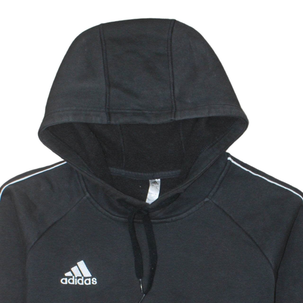 Adidas Men's Black Pullover Hoodie M Sports Fleece Regular Fit
