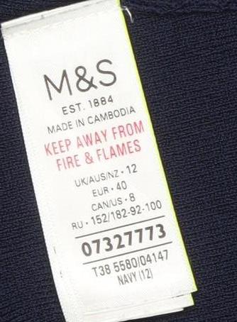 Marks and Spencer Women’s Blue Size 12 Open Front Long Sleeve Cardigan