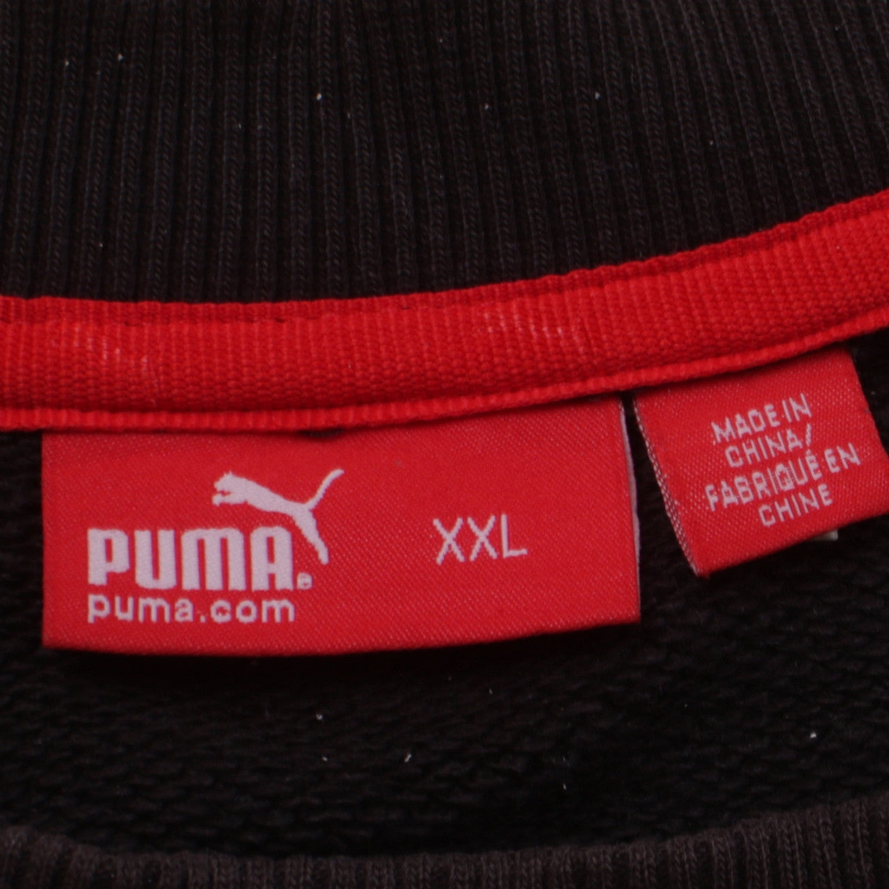 Puma Men's Black 2XL Graphic Pullover Sweatshirt