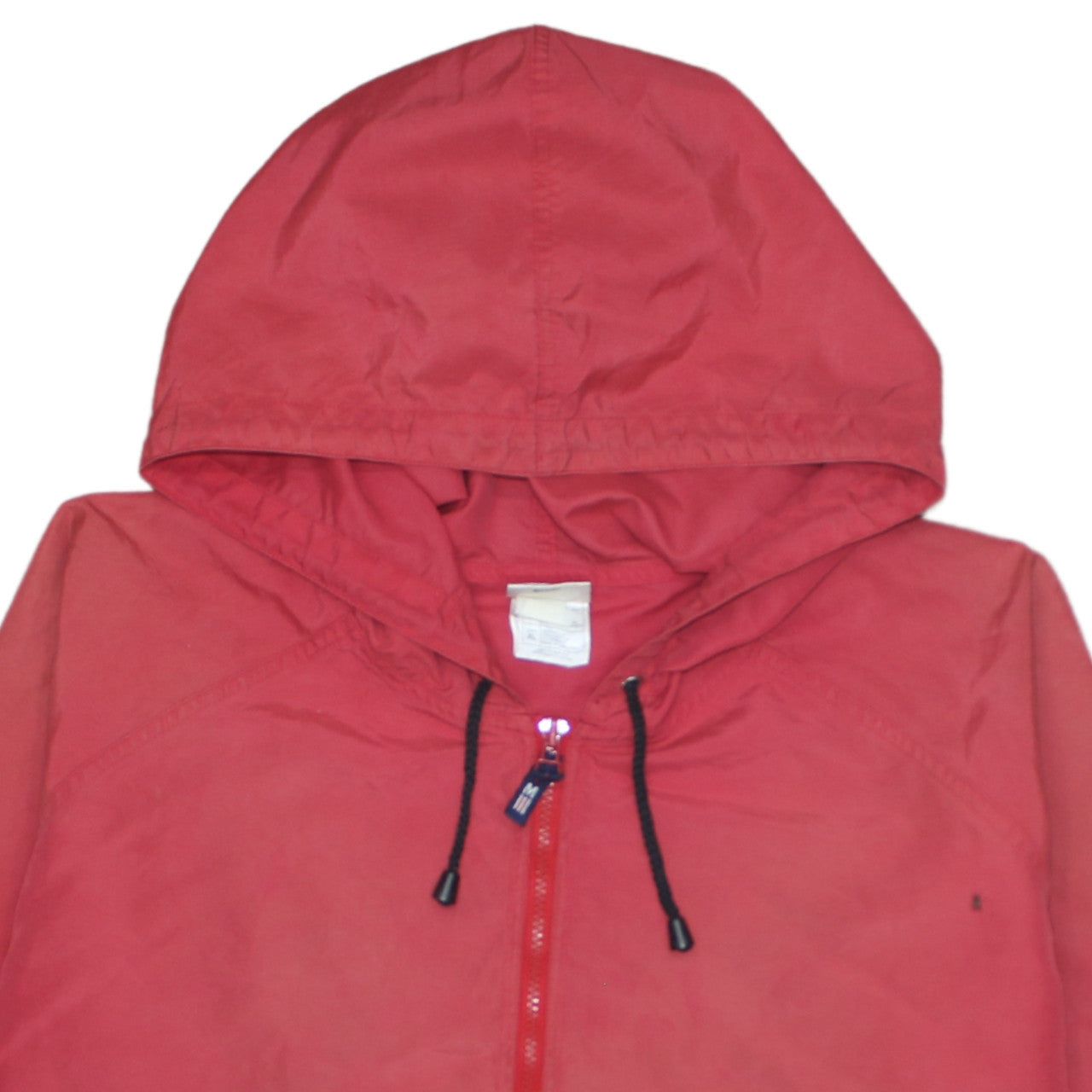 Disney Men's Red XL Mickey American Sports Hooded Anorak Jacket