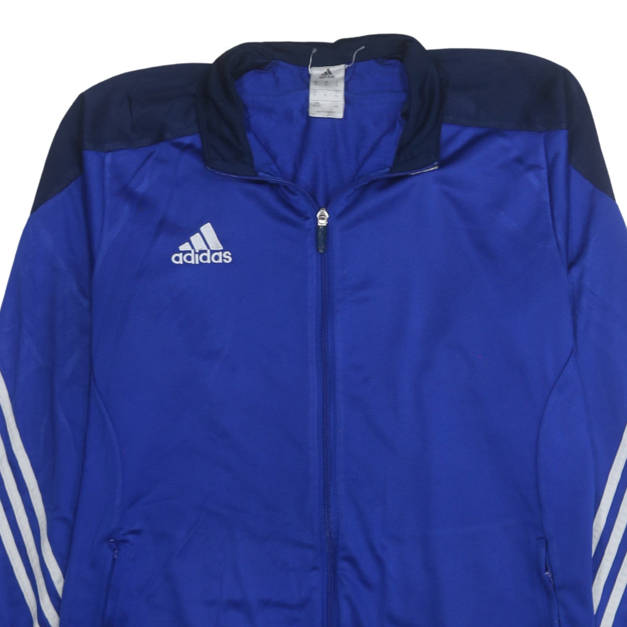 Adidas Men's Blue XL Full Zip Sports Sweatshirt Jacket