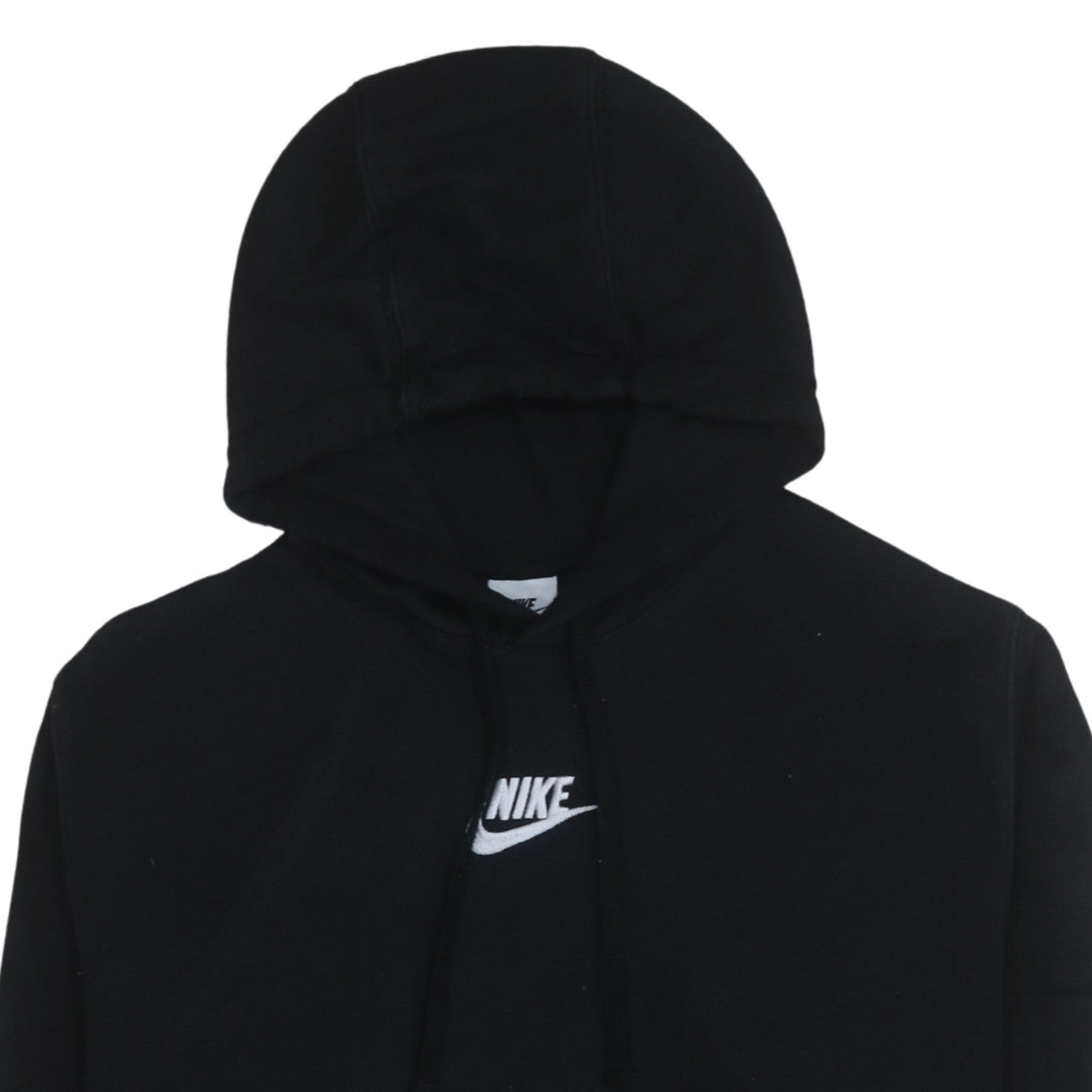 Nike Men Black Pullover Hoodie M Fleece Sportswear Sweatshirt