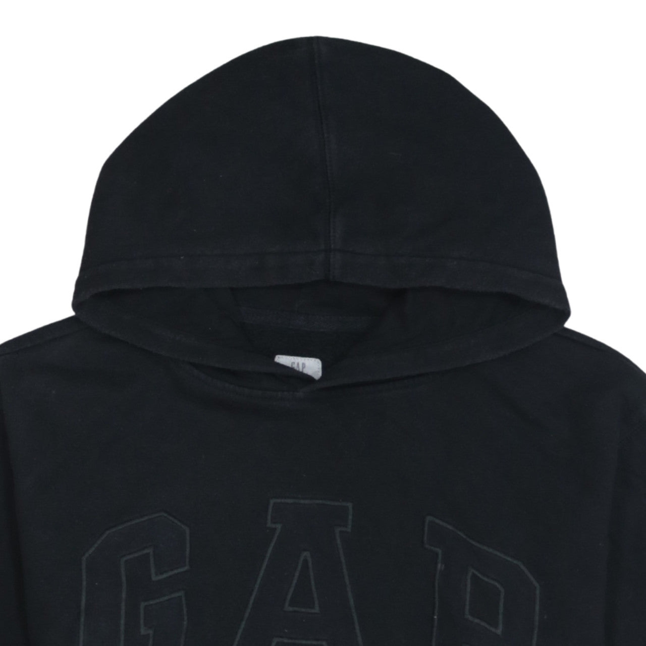 GAP Kids Boys Black XXL Pullover Hoodie Cotton Blend Casual Sweatshirt