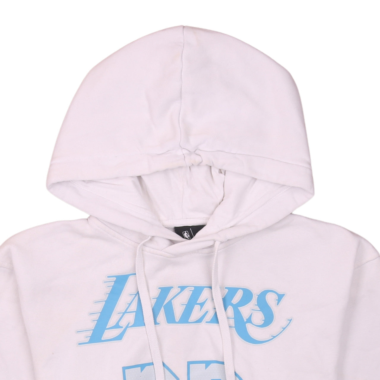 Nike NBA Lakers LeBron James 23 White Men's Pullover Hoodie S