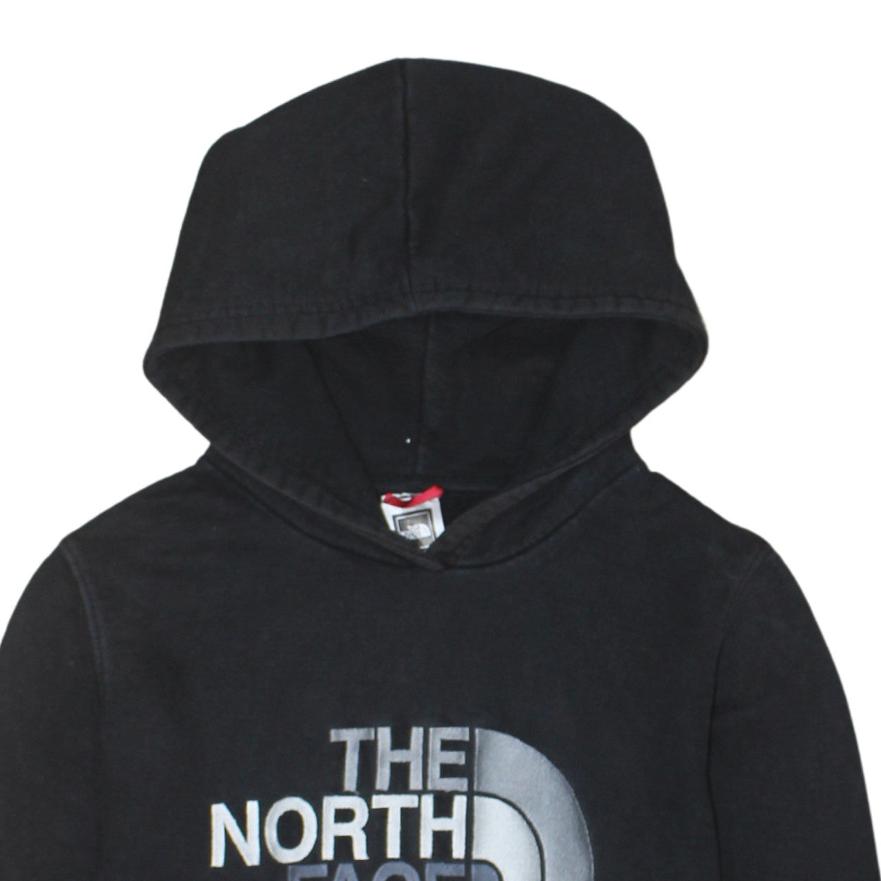 The North Face Boys Black XL Pullover Hoodie 100% Cotton Logo Design