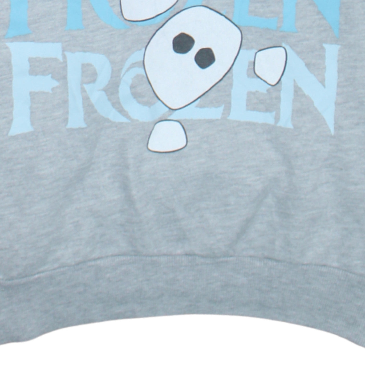 Disney Frozen Olaf Grey Hoodie Girls Size 14 Pullover Sweatshirt