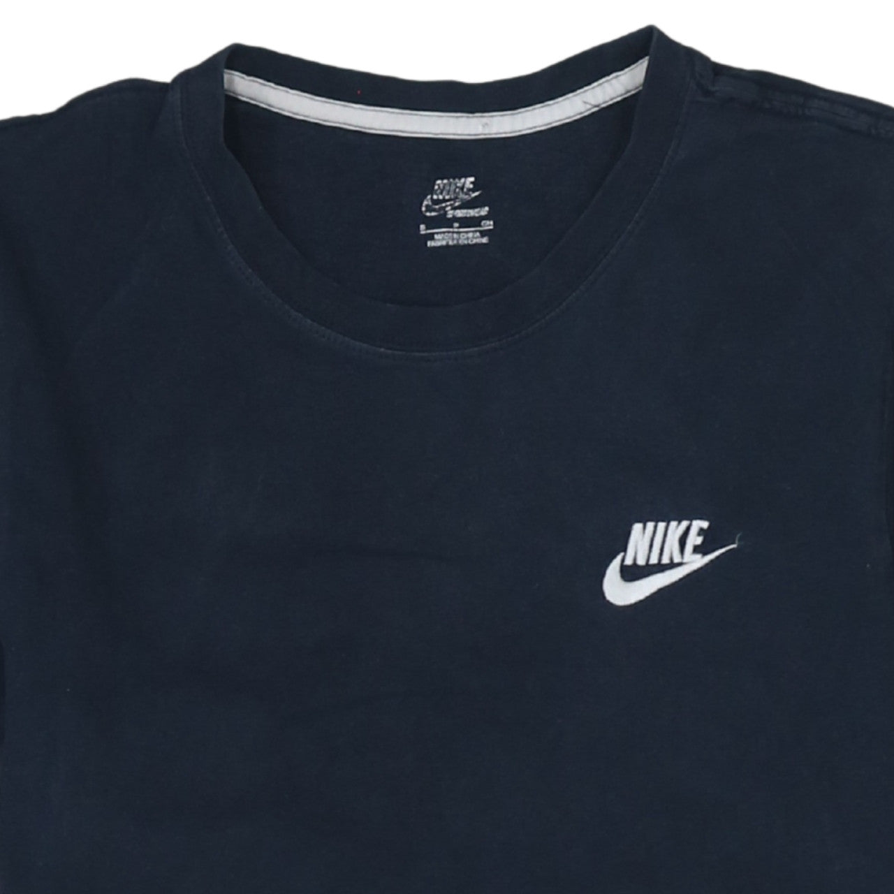 Nike Men's Blue Sportswear Cotton Crew Neck T-Shirt Size S