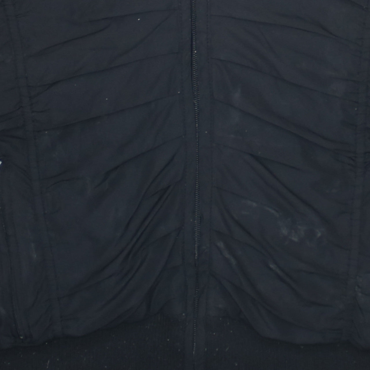 Champion Men's Black Hooded Padded Waistcoat Bodywarmer M