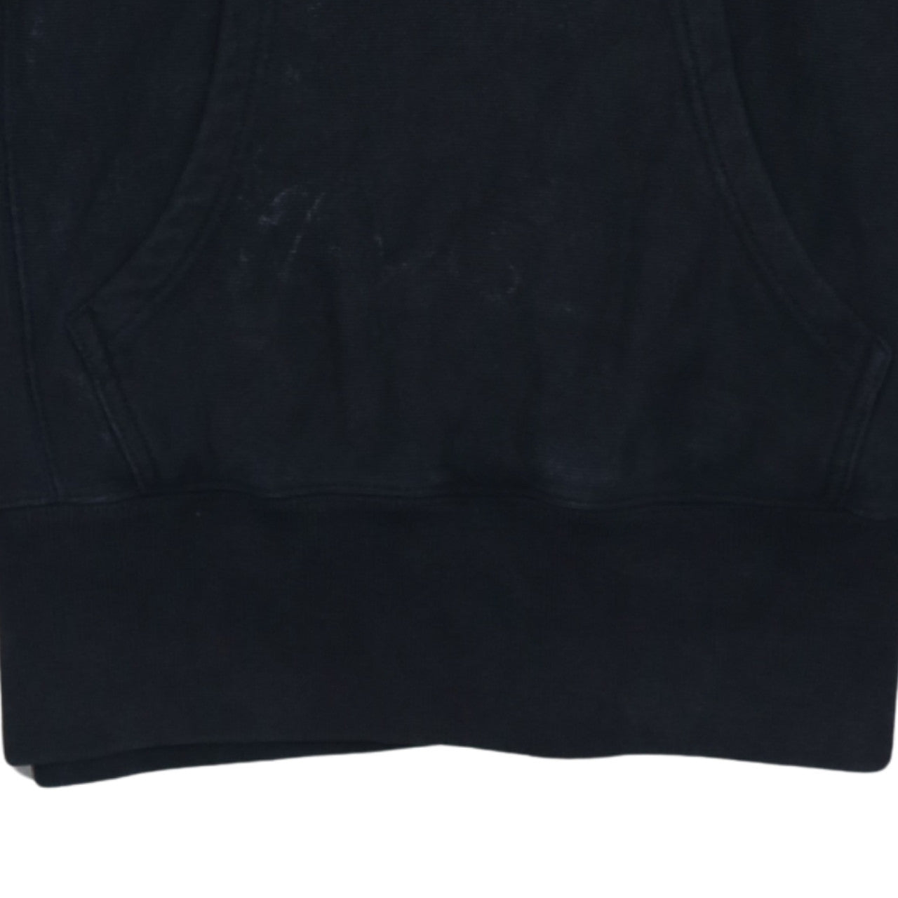 Champion Men's Black Medium Pullover Hoodie Reverse Weave Logo