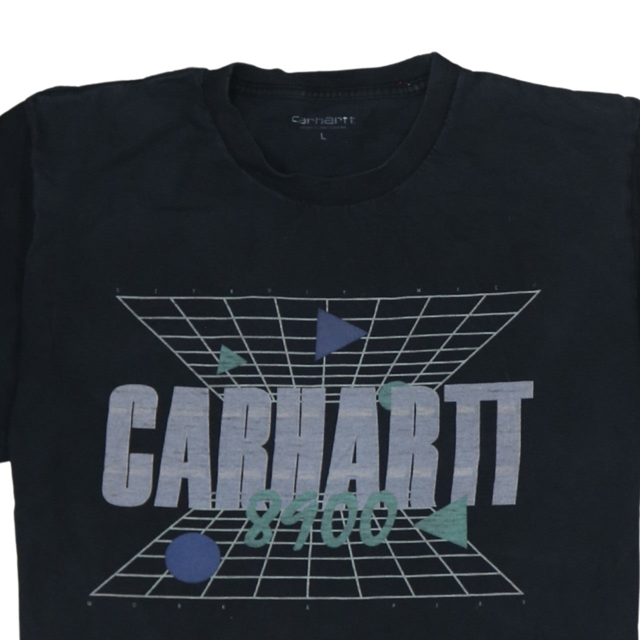 Carhartt WIP Men's Black 80s Retro Graphic Cotton T-Shirt Size L