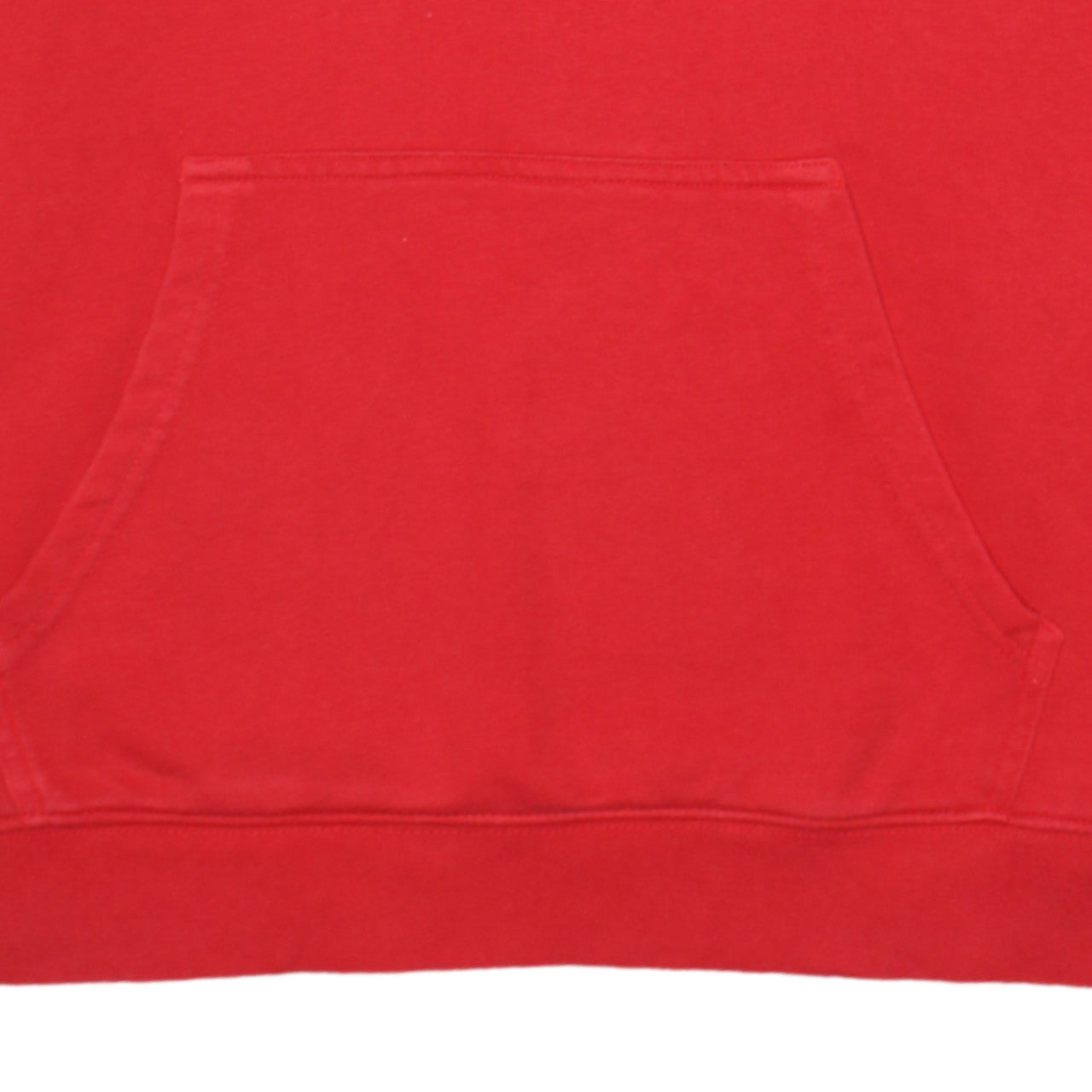 Champion Men's Red Pullover Hoodie Large Logo Sweatshirt