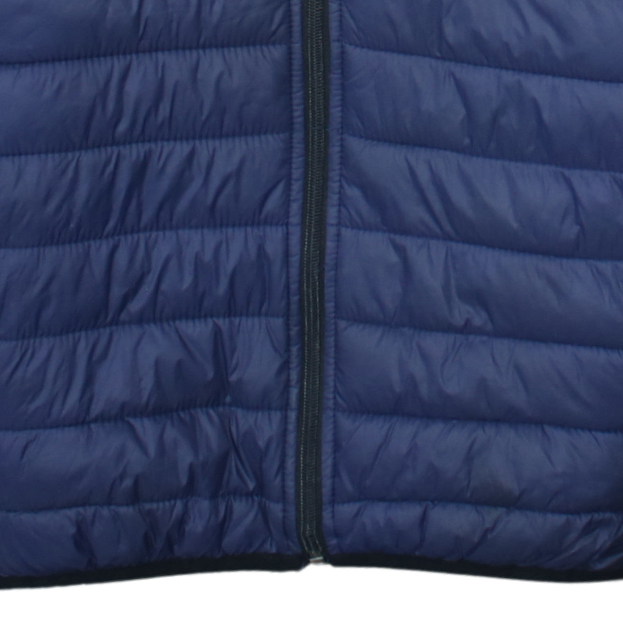 Kappa Men's Blue Hooded Puffer Jacket Size L Casual Sportswear