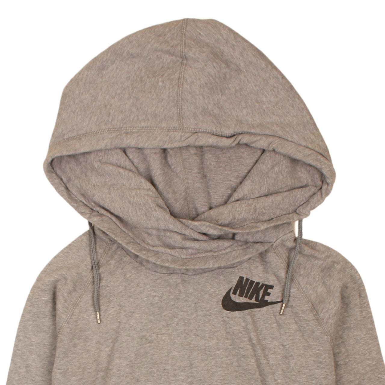 Nike Men's Grey Pullover Hoodie Medium Sports Style