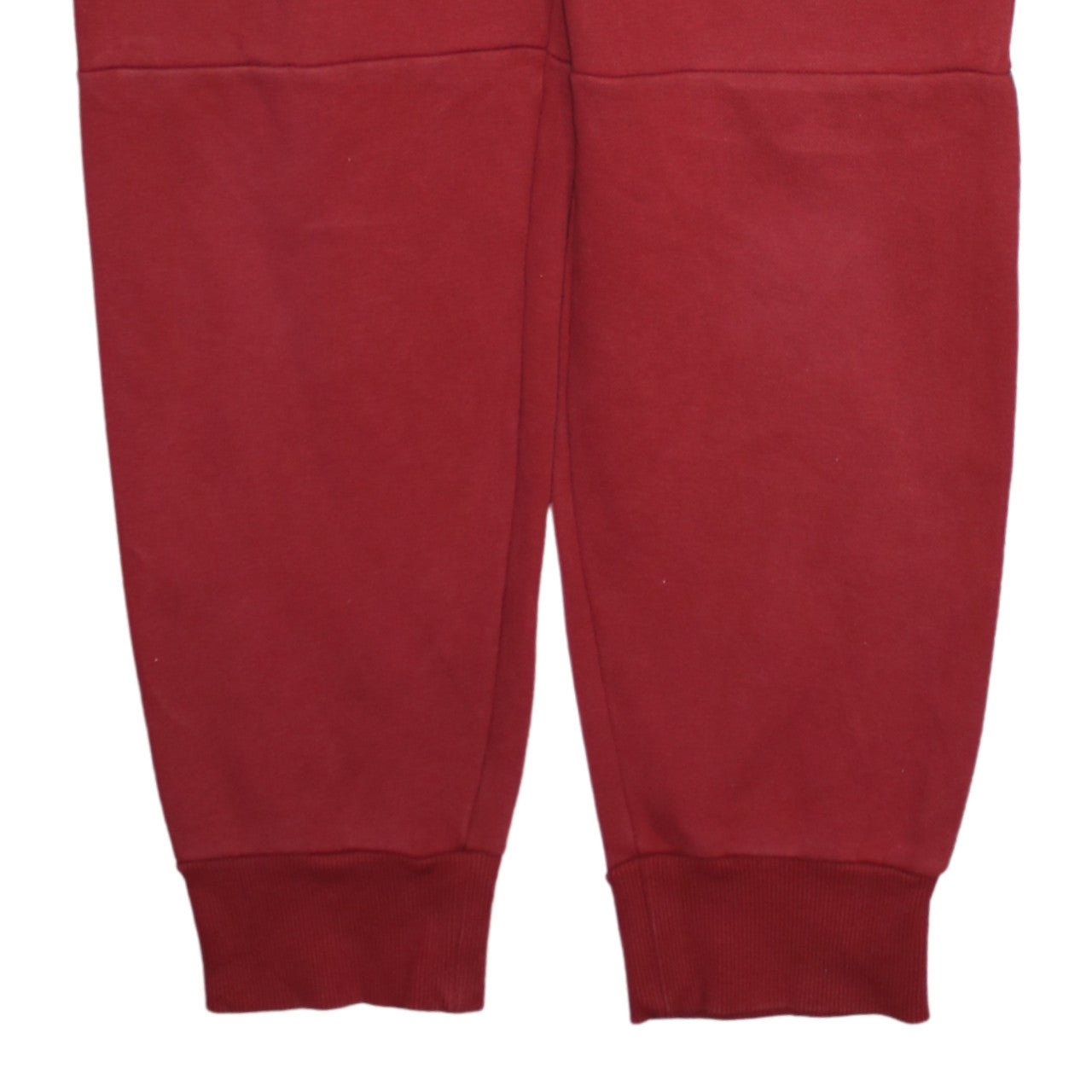 Puma Mens Red Jogger Sweatpants L Regular Fit Fleece Activewear Trousers