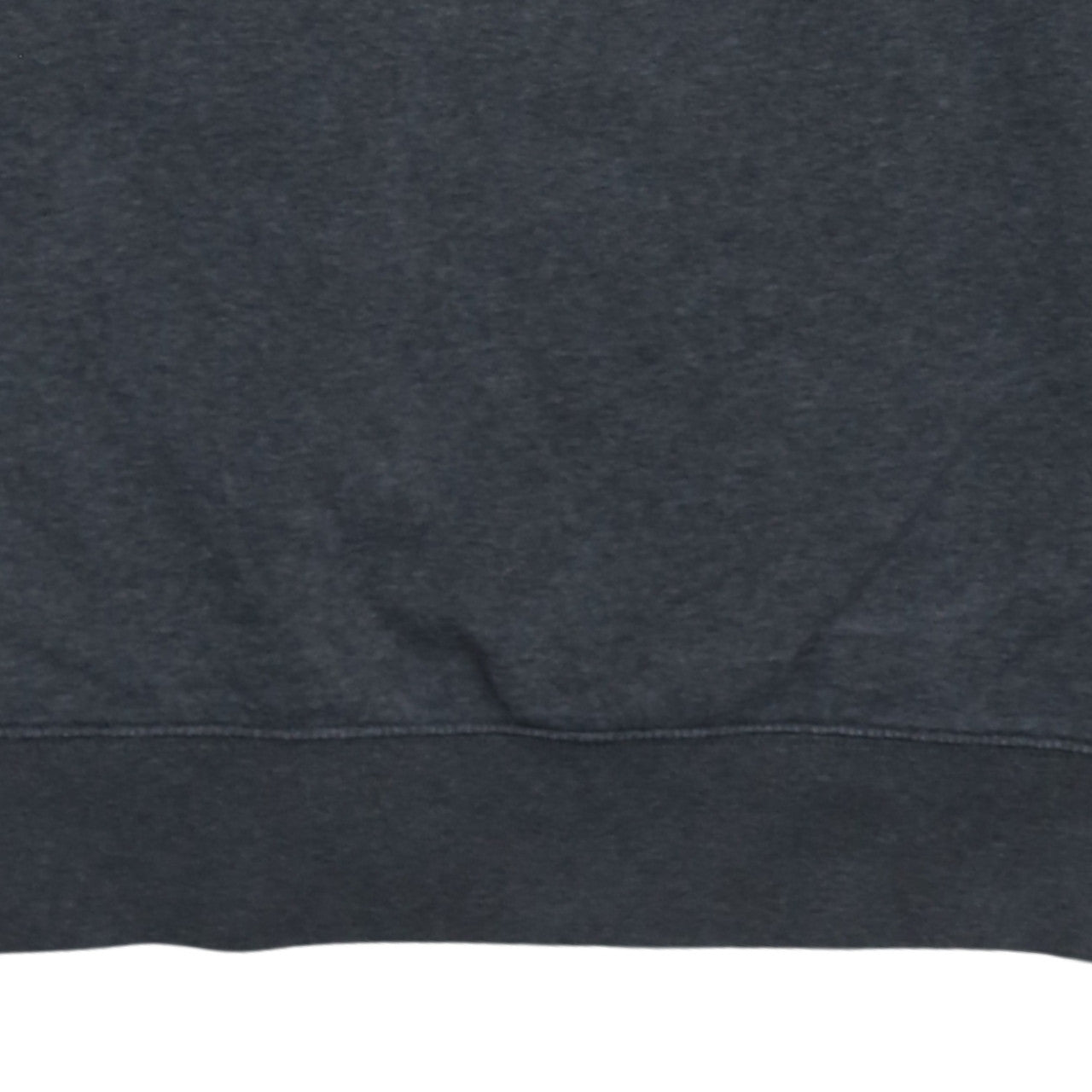 Nike Men's Grey Small Crew Neck Fleece Logo Sweatshirt
