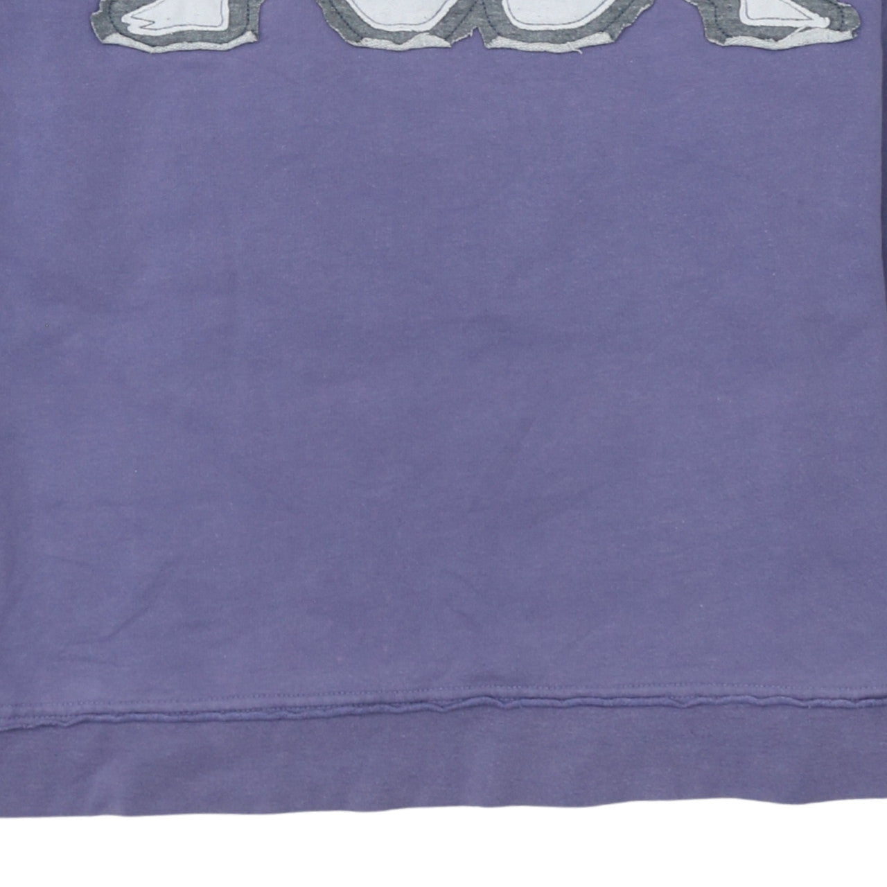 Kappa Womens Purple 1/4 Zip Logo Sweatshirt Size L Casual Sportswear