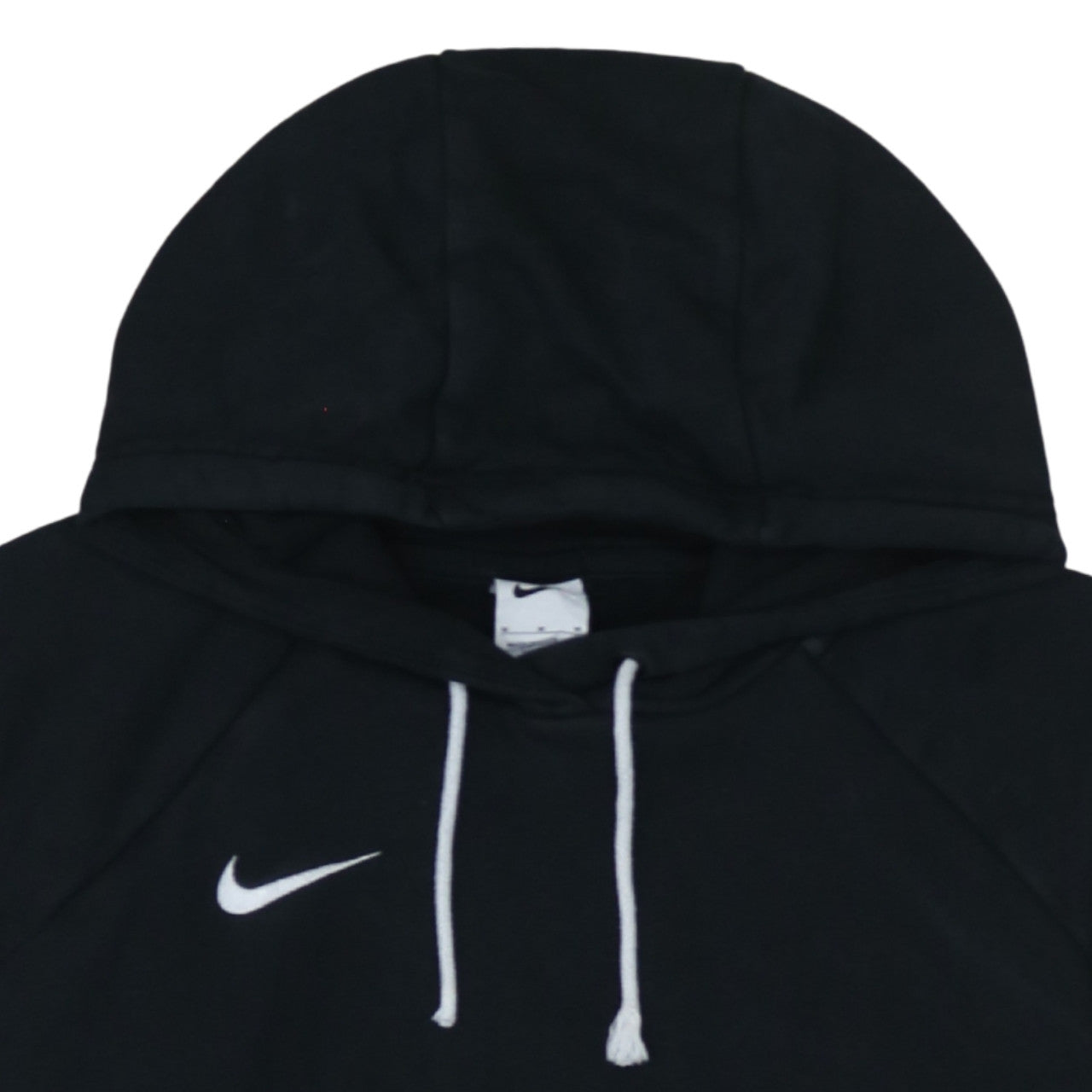 Nike Women's Black Pullover Hoodie Medium Cotton Blend Sportswear