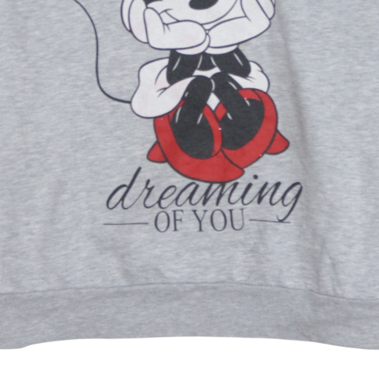 Disney Montego Women's Grey Minnie Mouse Sweatshirt XXL