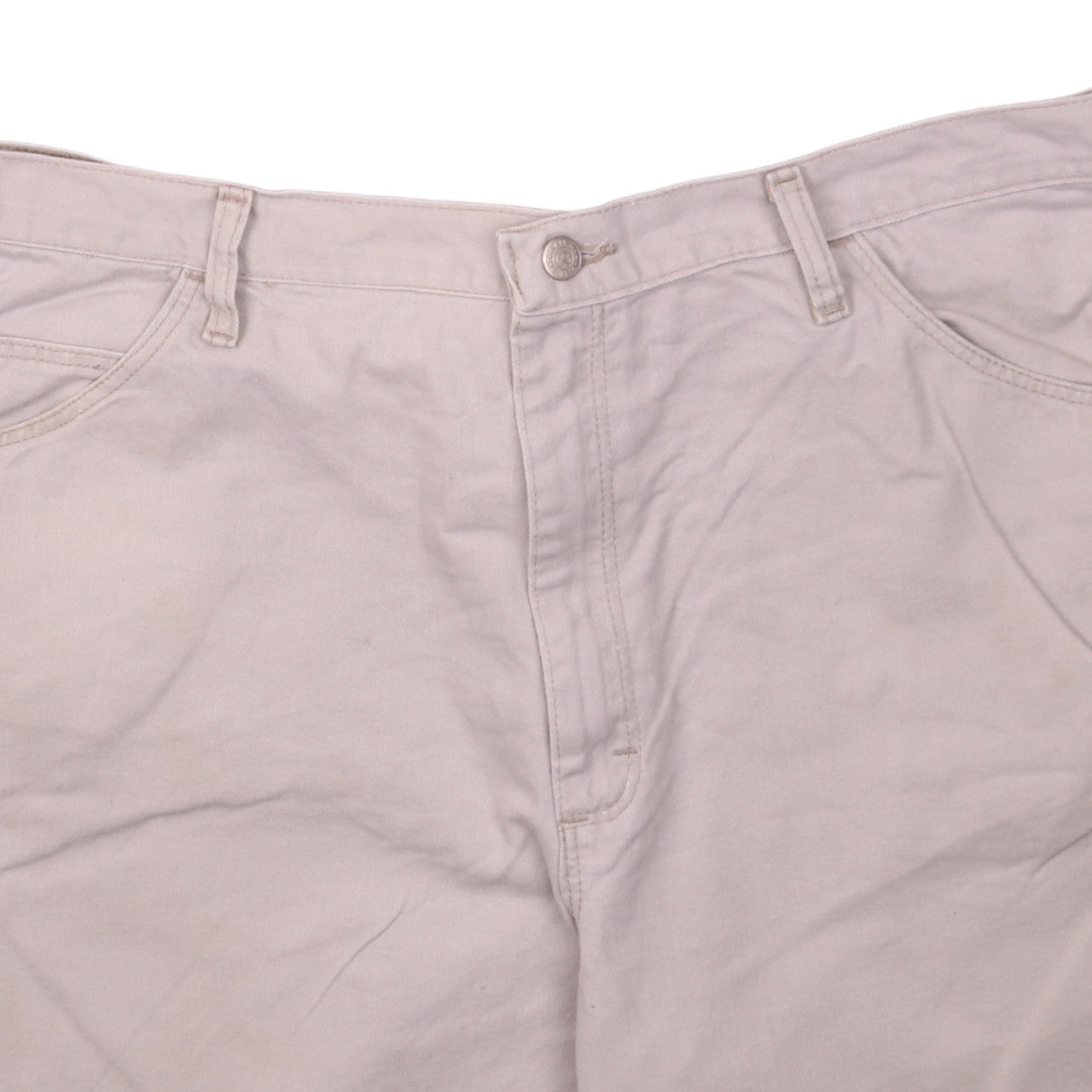 Wrangler Mens Beige Chino Shorts Size 40 Regular Fit Cotton