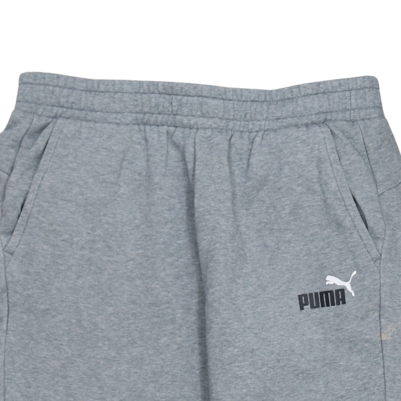 Puma Mens Grey Fleece Sweatshirt Joggers L Regular Fit Sportswear