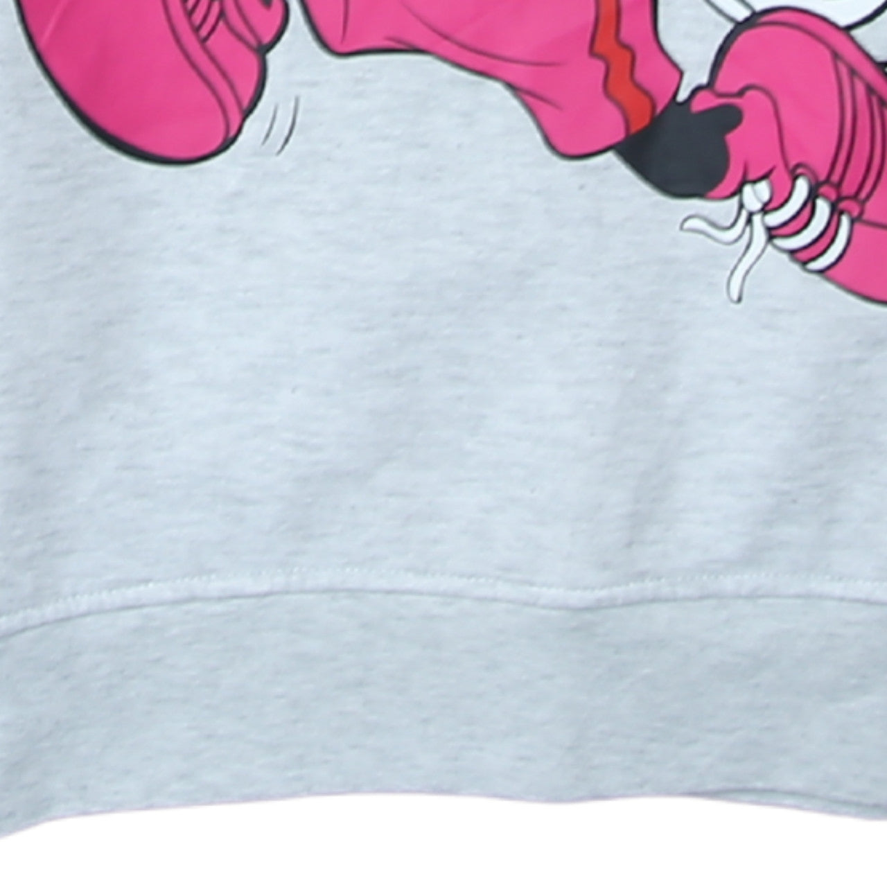 Disney Women Grey Mickey Mouse Pullover Hoodie Size S