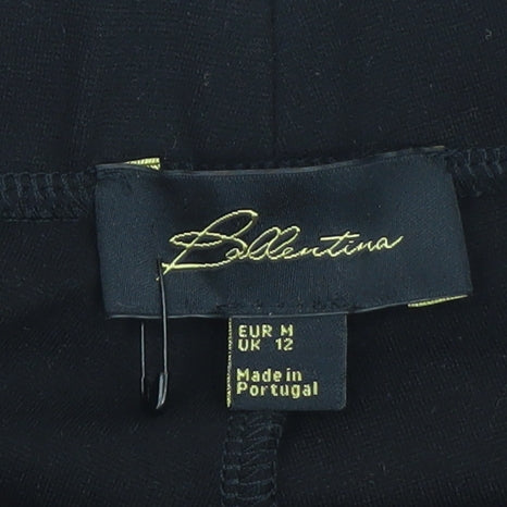 Bellentina Womens Black Size 12 High Rise Lace Up Shorts