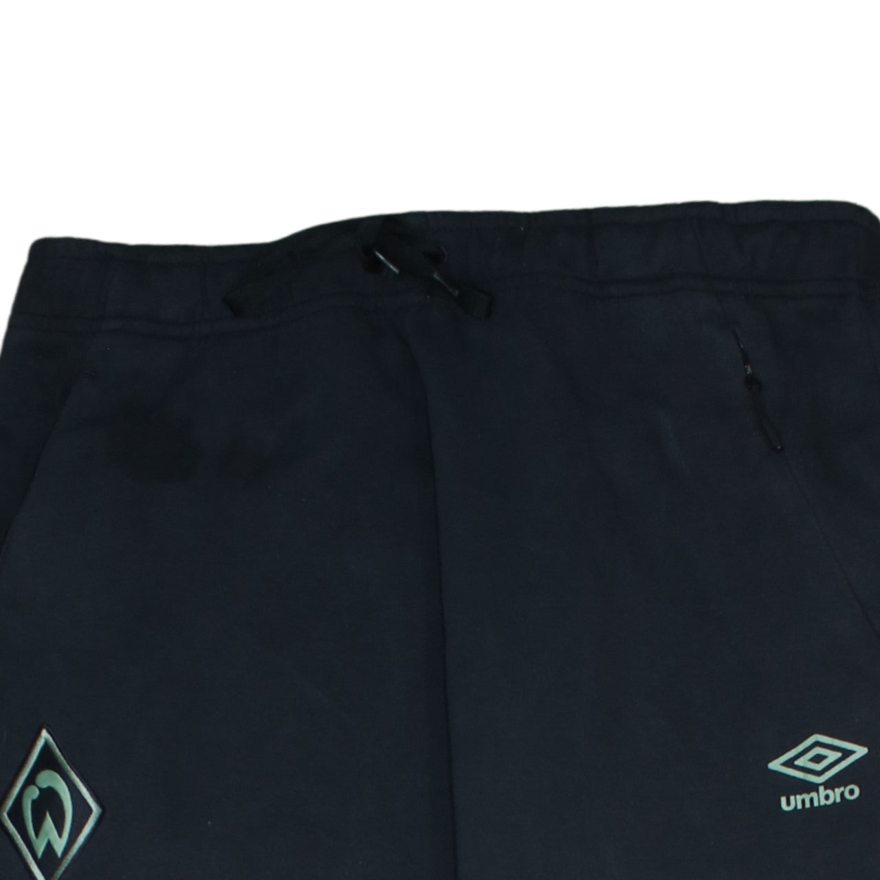 Umbro Men's Black Jogger Sweatpants L Sports Tapered Fit