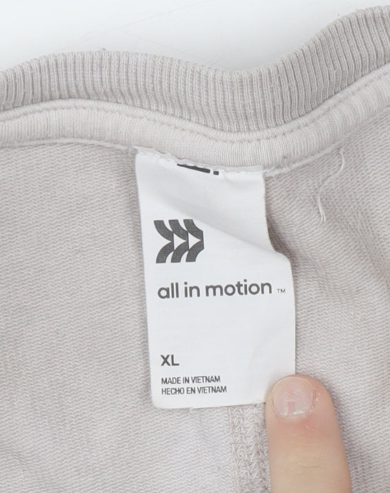 All In Motion Women’s Beige Tie-Dye Pullover Sweatshirt XL